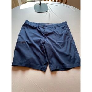 Hawke & Co Mens Performance Sportswear Shorts Navy Blue Stretch W36 HSW1246SF